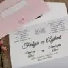 Foto Invitatie de Nunta cu motiv Floral - cod 9486