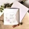 Foto Invitatie de Nunta cu motiv Floral - cod 39776 X