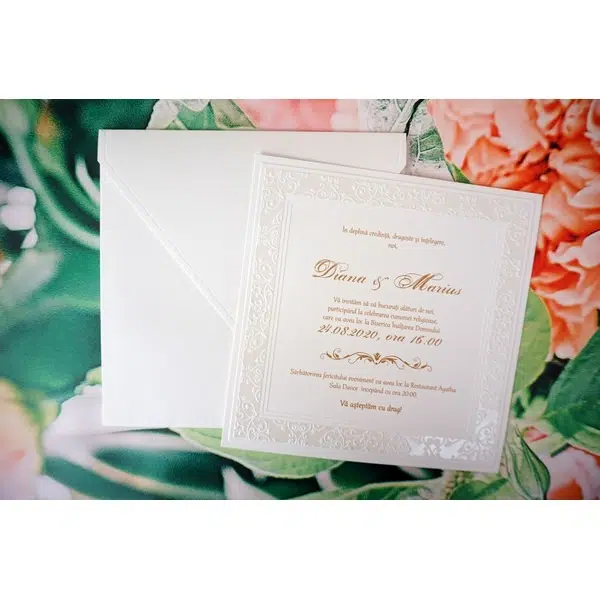 Foto Invitatie de Nunta Clasica - cod 1121 PX