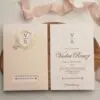 Invitatie de Nunta cu motiv Elegant - Cod 9198 P