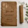 Foto Invitatie de Nunta cu motiv Traditional - Cod 9199 P