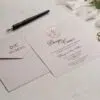 Foto Invitatie de Nunta cu motiv Elegant - Cod 9227 P