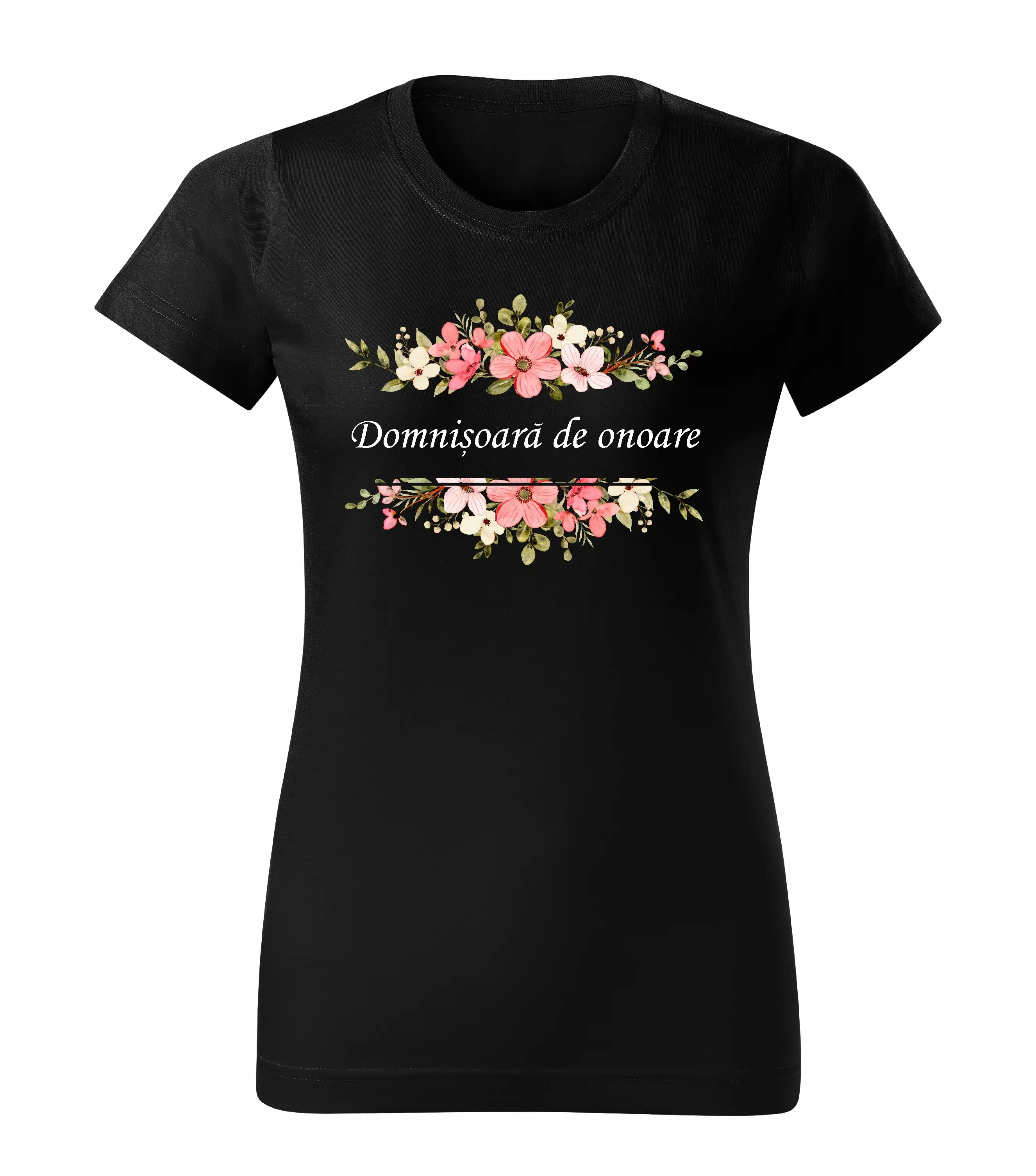 Foto Tricou colorat "Domnisoara de onoare"