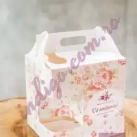 CUTIE NUNTA STICLA SI CASEROLA CC053F