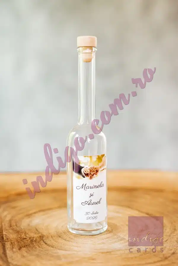 Sticla marturie Nunta ELEGANCE 100 ML