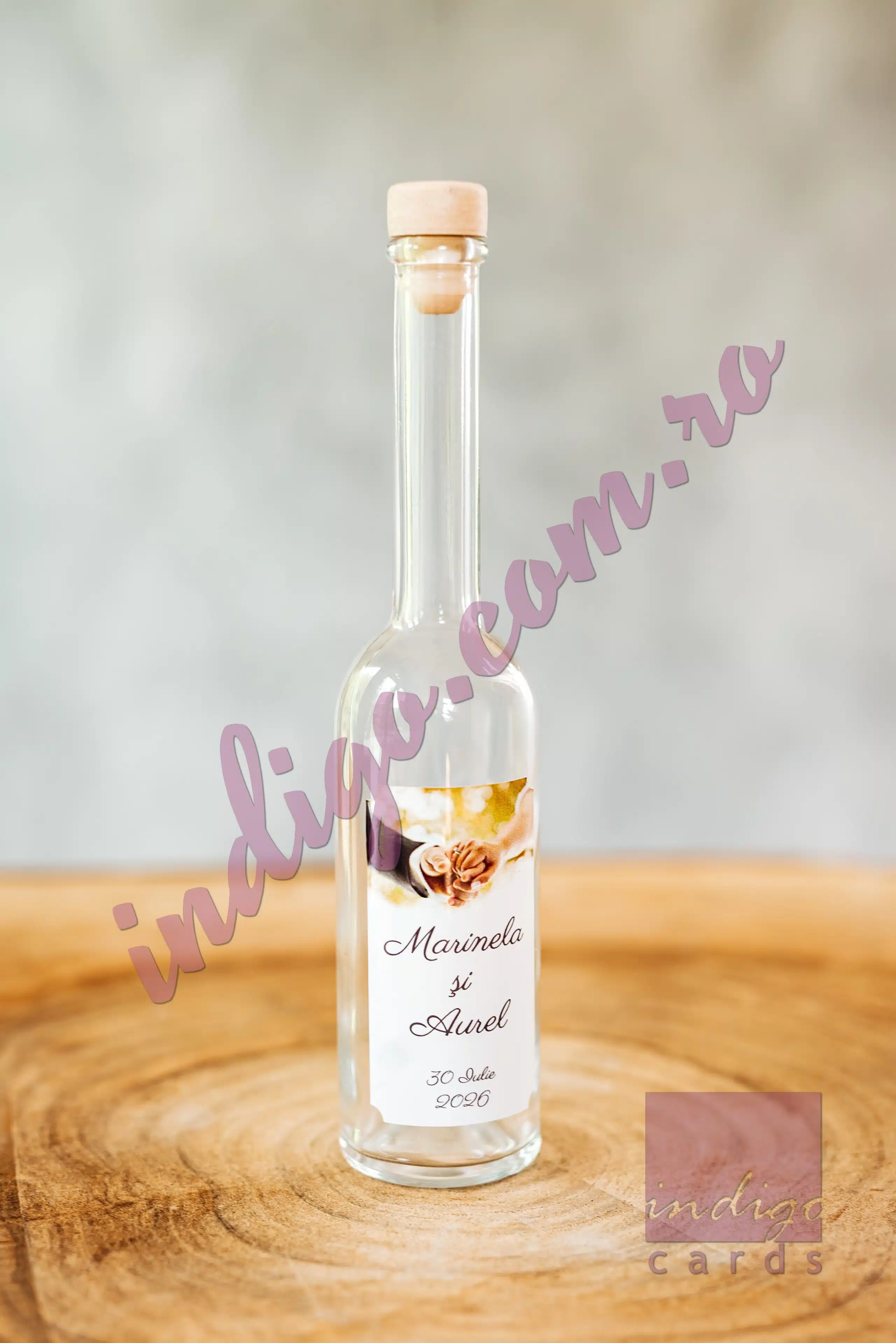Sticla marturie Nunta ELEGANCE 100 ML