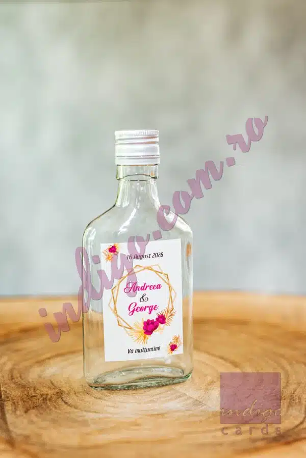 Sticla marturie Nunta FLASK 200 ML