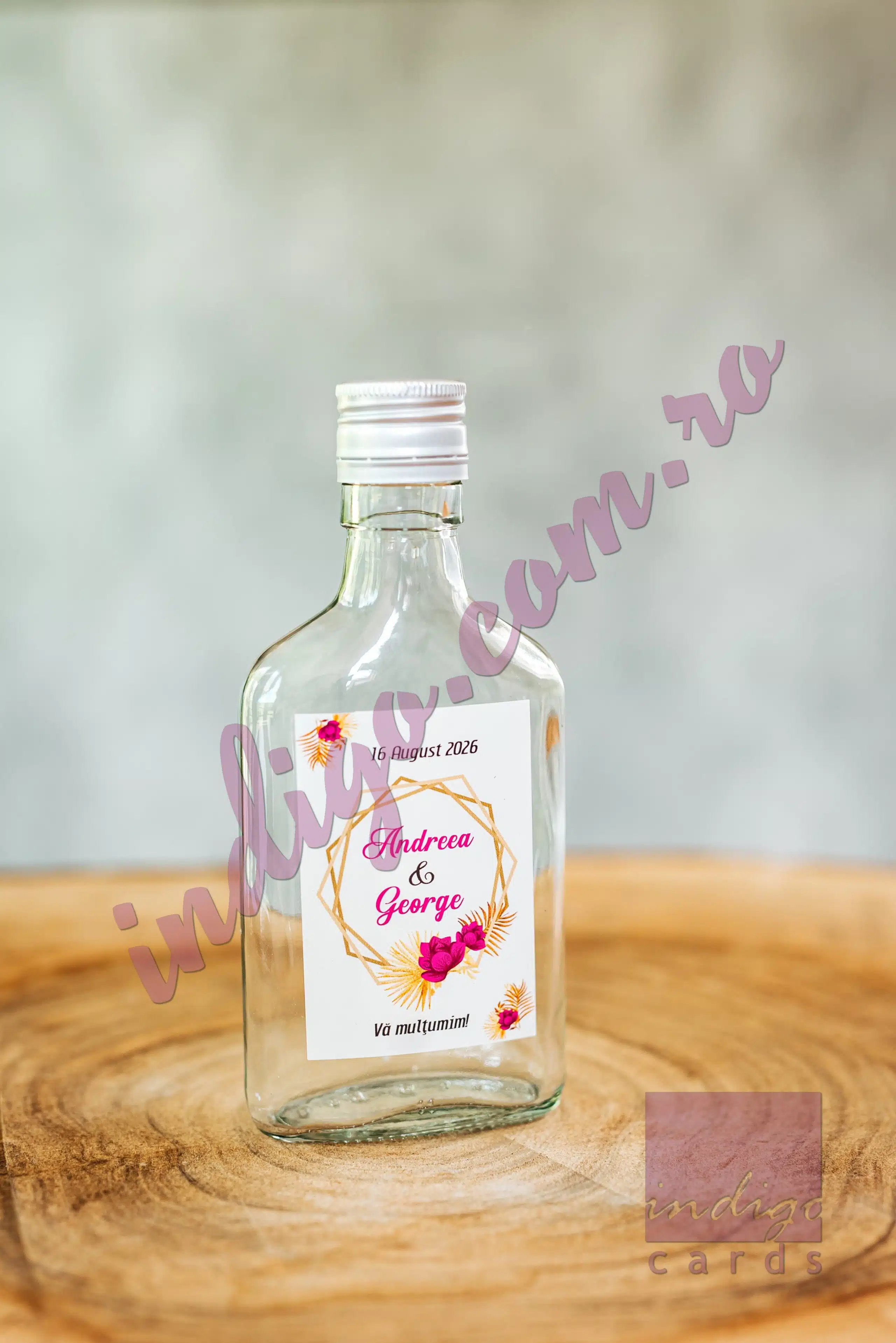 Sticla marturie Nunta FLASK 200 ML