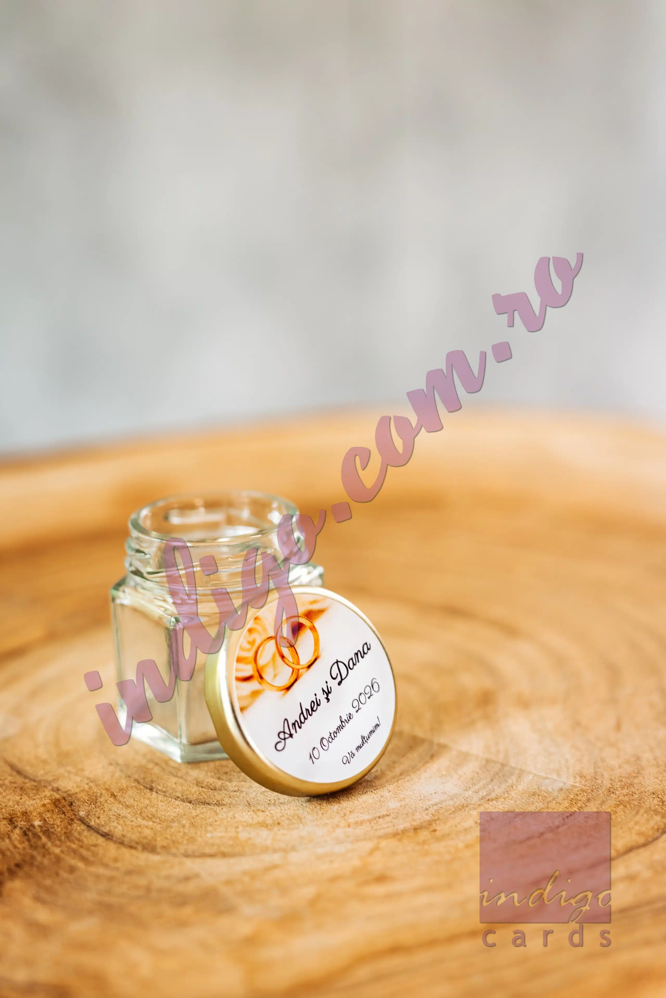 Foto Borcan marturii 47 ML HEXAGONAL