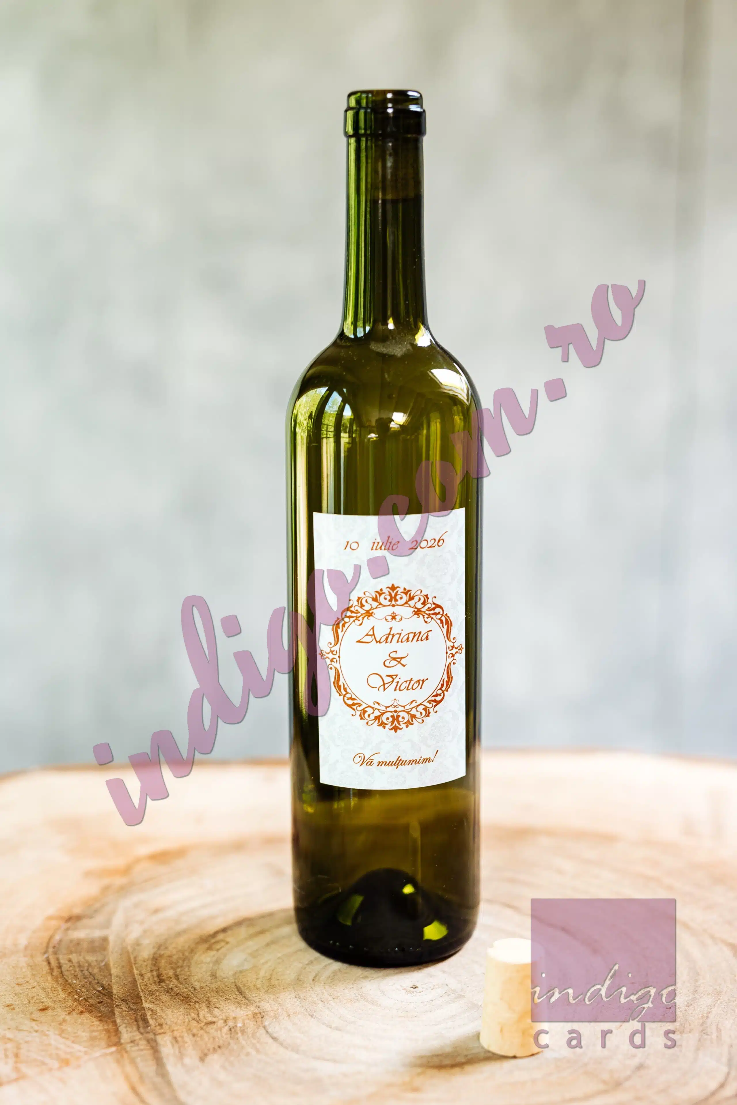 Sticla marturie LEJERA 750 ML