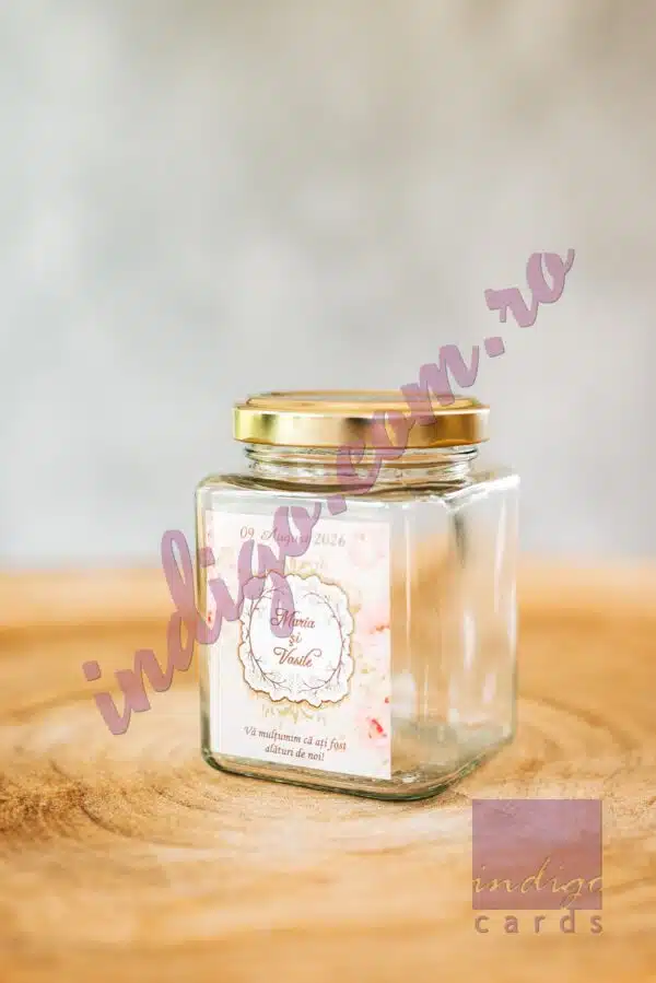 Borcan marturii 220 ML PATRAT