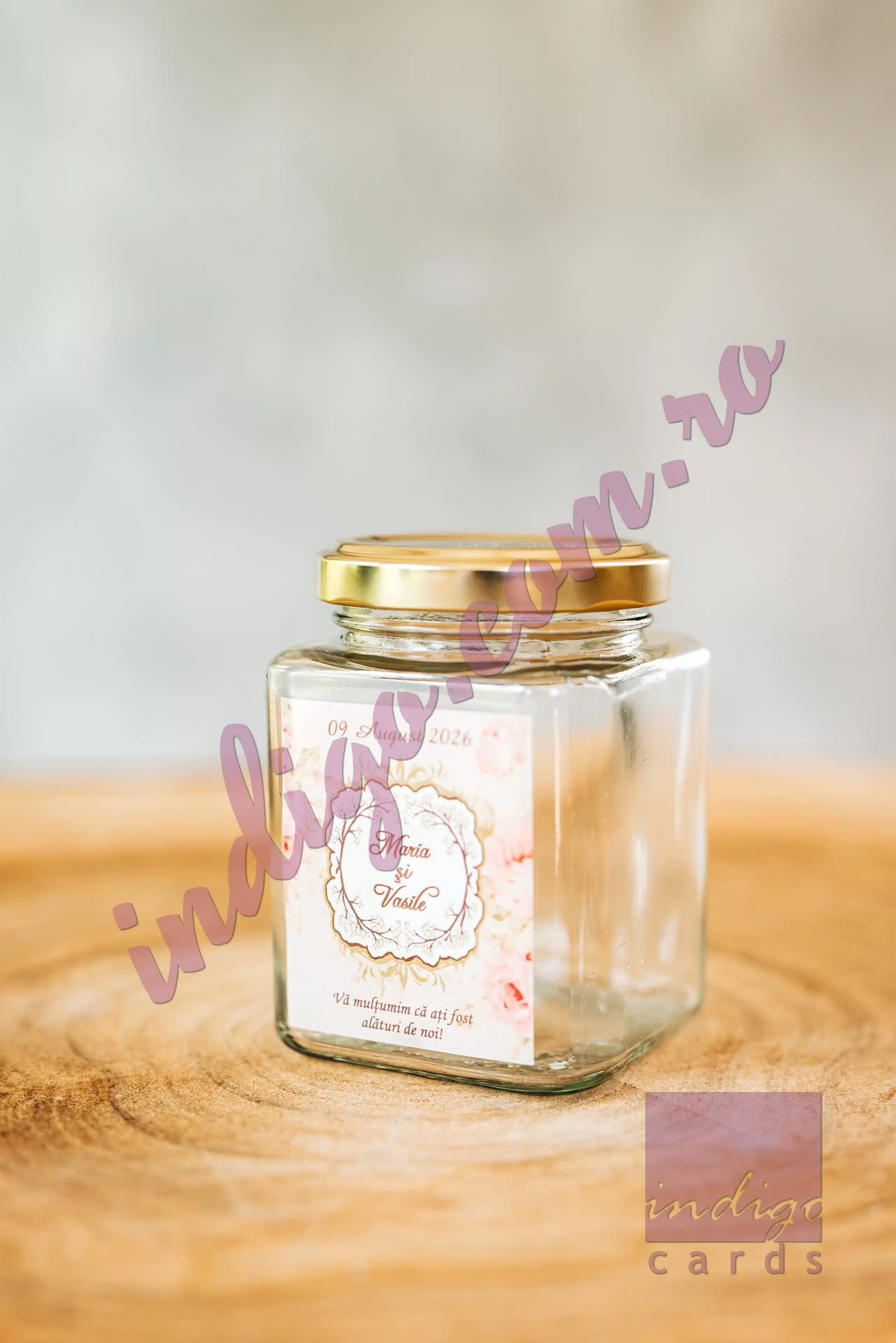 Borcan marturii 220 ML PATRAT