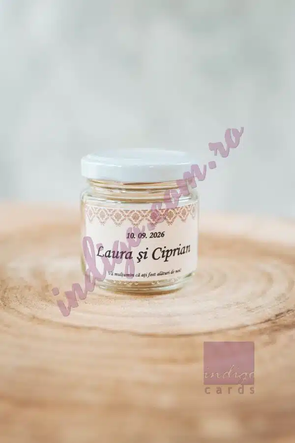 Borcan marturii 106 ML ROTUND