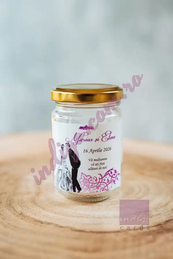 Borcan Marturie ROTUND 156 ML