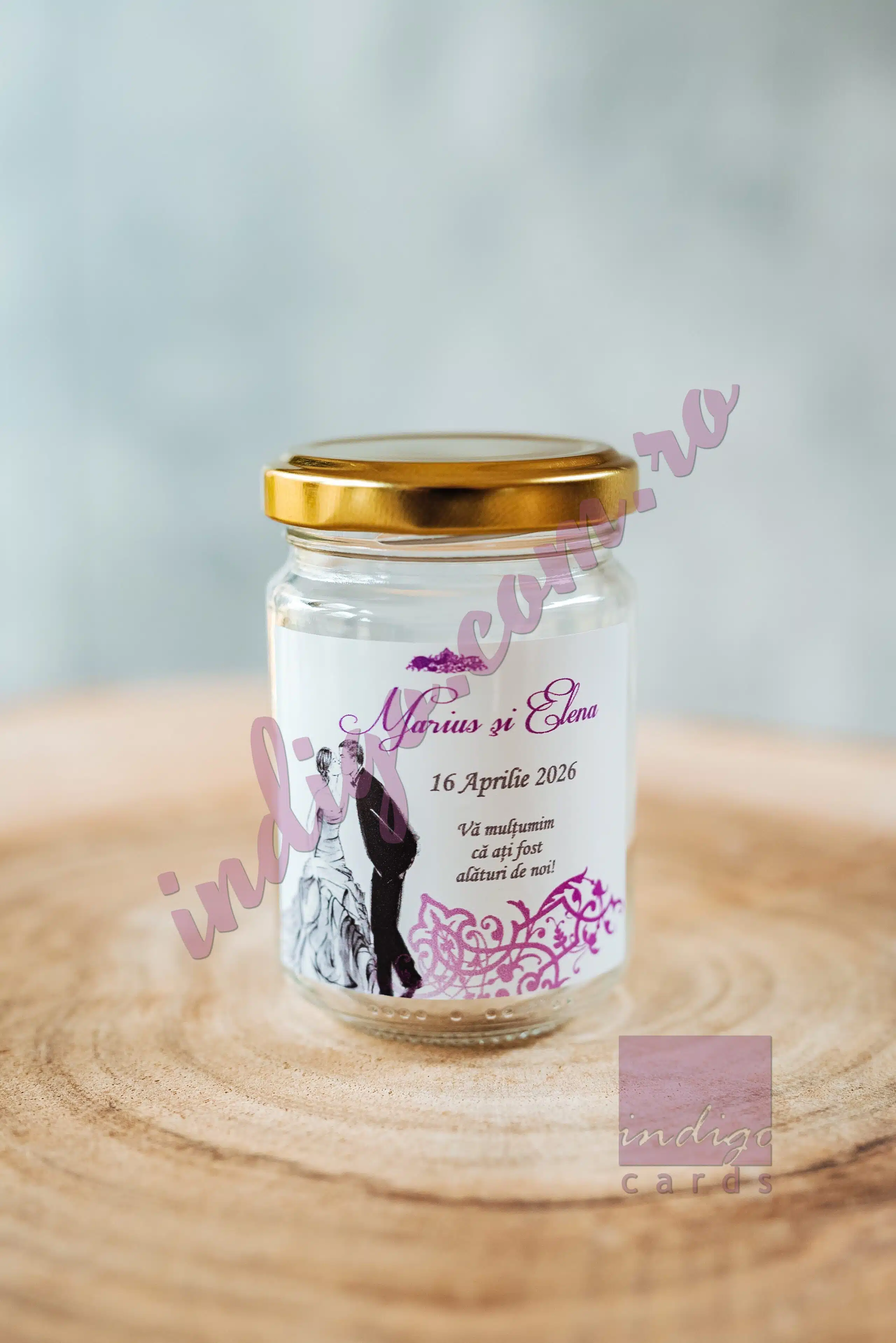 Borcan Marturie ROTUND 156 ML