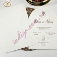 Invitatie de Nunta Eleganta - cod 2432 P