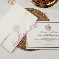 Invitatie de Nunta Eleganta - cod 2436 P