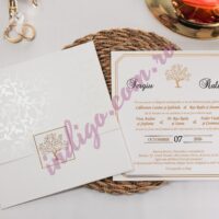 Invitatie de Nunta Eleganta - cod 2452 P