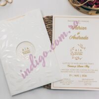 Invitatie de Nunta Eleganta - cod 2454 P