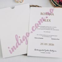 Invitatie de Nunta Eleganta - cod 2460 P