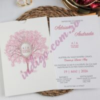 Invitatie de Nunta Eleganta - cod 2476 P