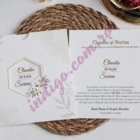 Invitatie de Nunta Eleganta - cod 2483 P