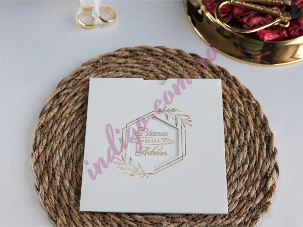 Invitatie de Nunta Eleganta - cod 2505 P