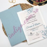 Invitatie de Nunta Florala - cod 2524 P