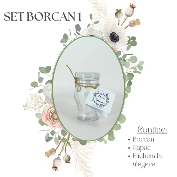 Set borcan 1