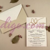 Invitatie de Nunta Eleganta - cod 12254 P