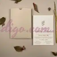 Invitatie de Nunta Florala - cod 12266 P