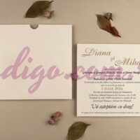 Invitatie de Nunta Eleganta - cod 12273 P