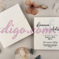 Invitatie de Nunta Eleganta - cod 13312