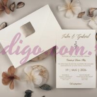 Invitatie de Nunta Eleganta - cod 13314