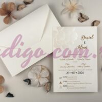 Invitatie de Nunta Florala - cod 13318