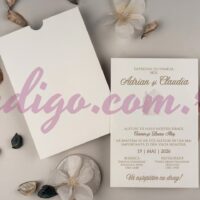 Invitatie de Nunta Eleganta - cod 13327