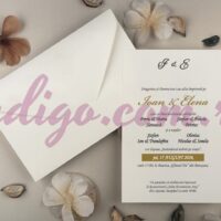 Invitatie de Nunta Eleganta - cod 13332