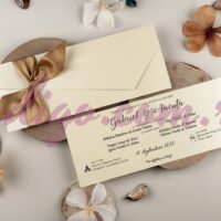 Invitatie de Nunta cu motiv Elegant - Cod 85844