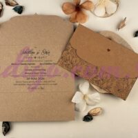 Invitatie de Nunta cu motiv Traditional - Cod 85852