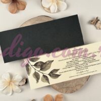 Invitatie de Nunta cu motiv Elegant - Cod 85859