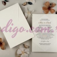 Invitatie de Nunta cu motiv Elegant - Cod 96935