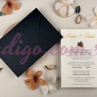 Invitatie de Nunta cu motiv Elegant - Cod 96943