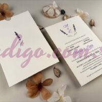 Invitatie de Nunta cu motiv Elegant - Cod 96948