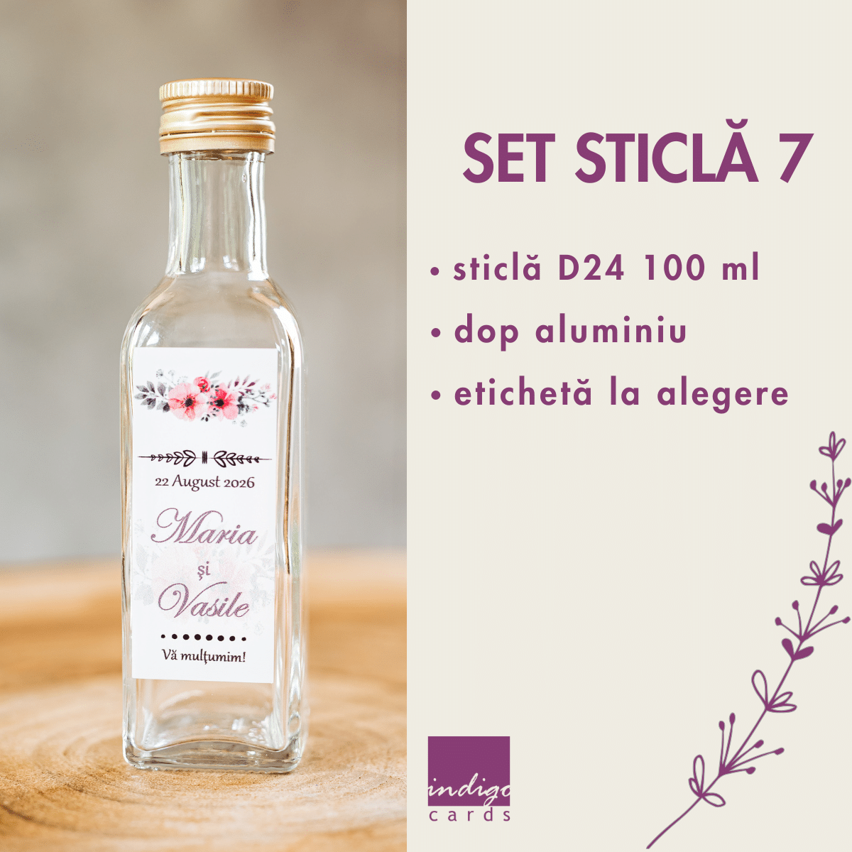 Set Sticla 7