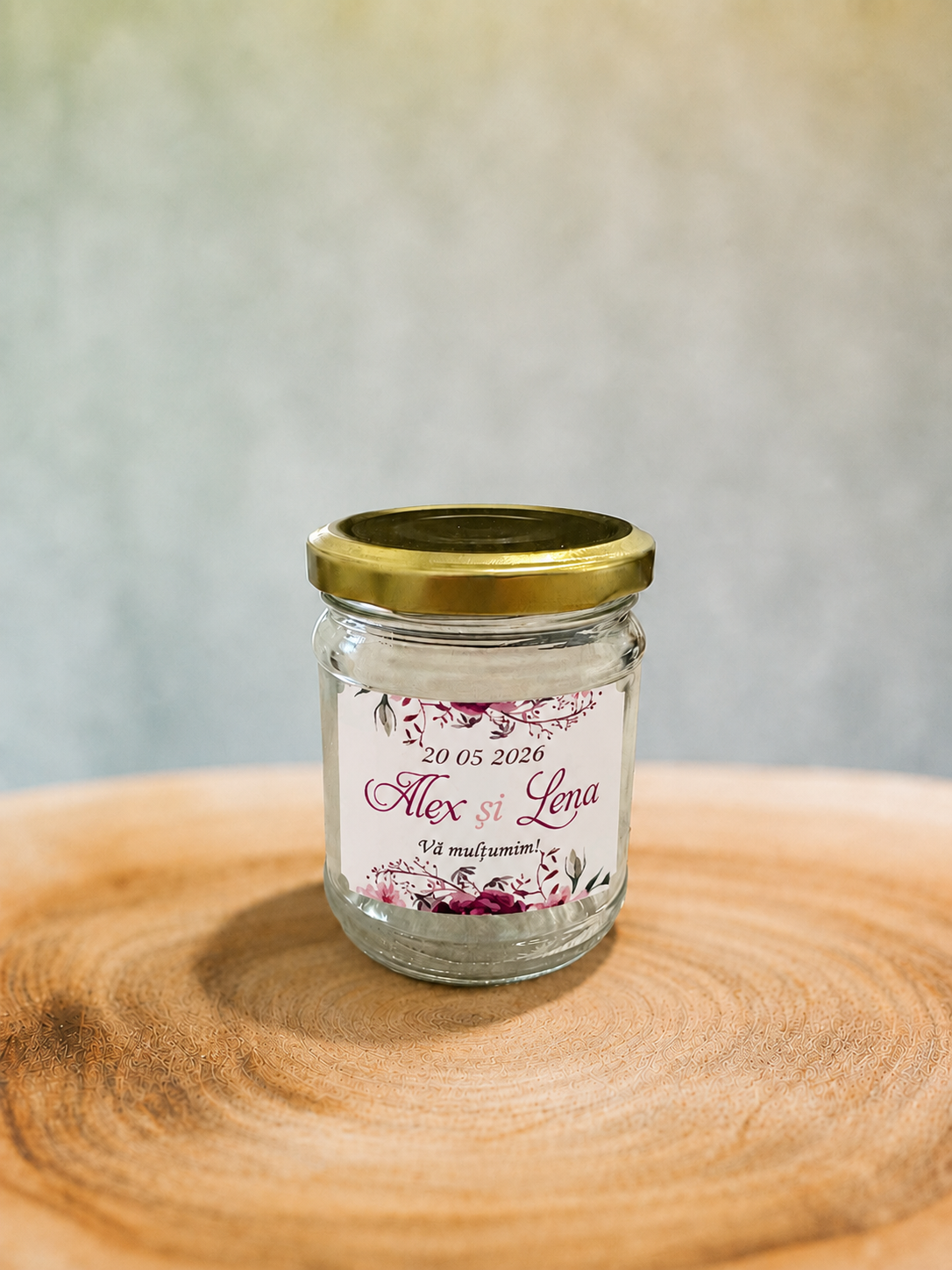 Honey 212 ml indigo Foto Borcan marturii 212 ML HONEY